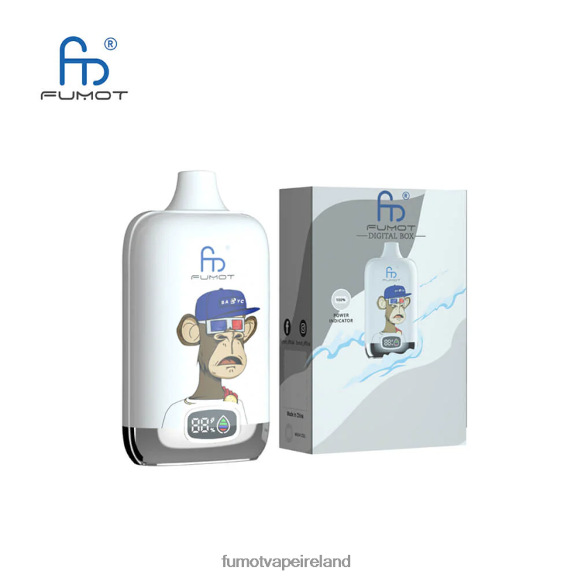 Fumot Digital Box Disposable Vape Pod 12000 - 20ML (1 Piece) T6F626143 | Fumot Vape Online Shop Raspberry Watermelon